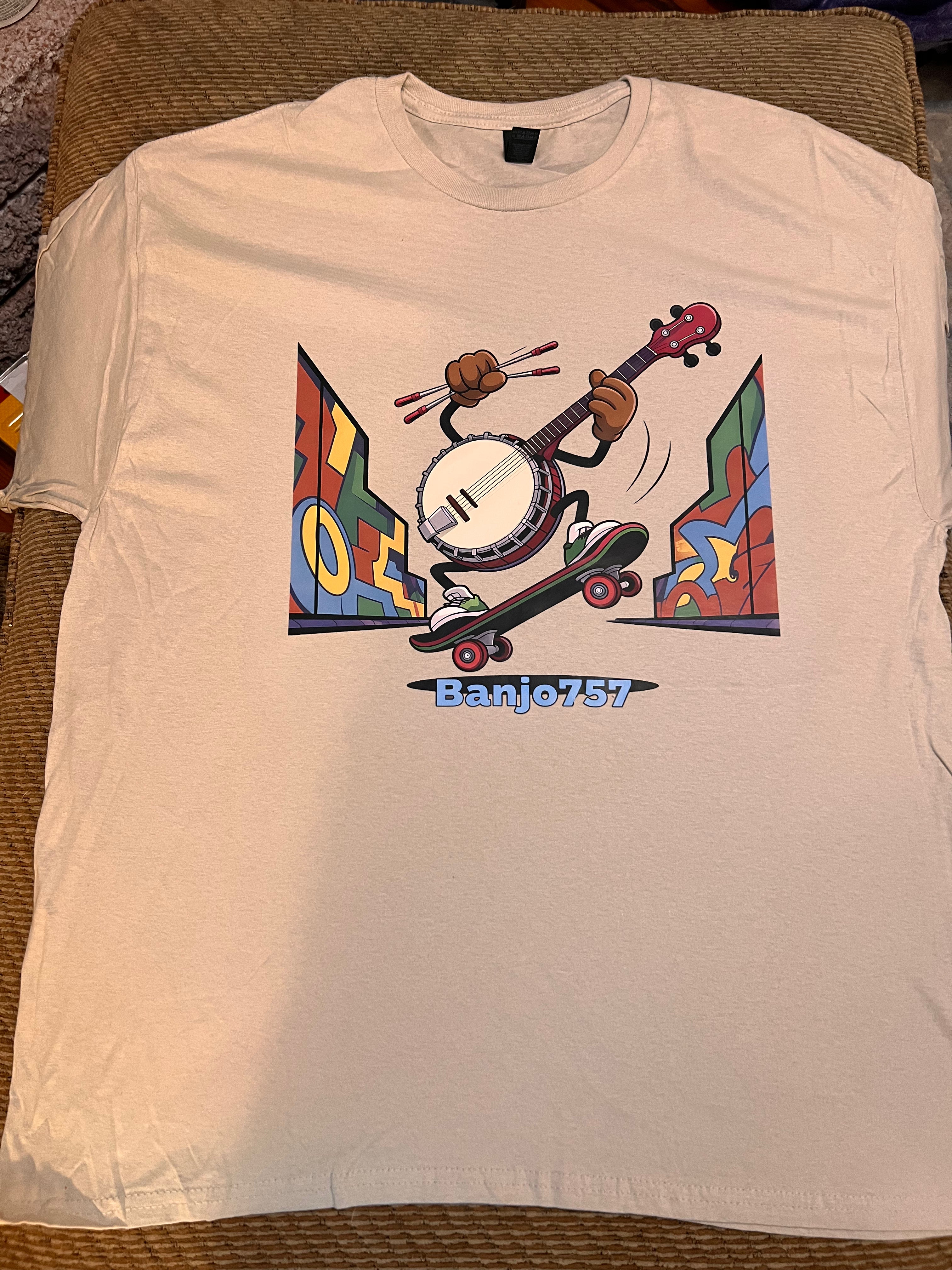Banjo757 (Style 2) Tee Shirt.